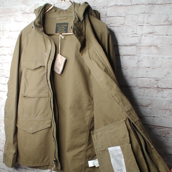 Lucky Brand M-65 Field Jacket Burnt Olive Large - Picture 8 of 8